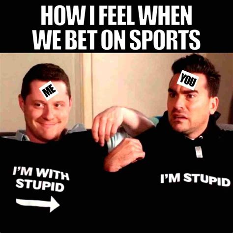 sports gambling meme.